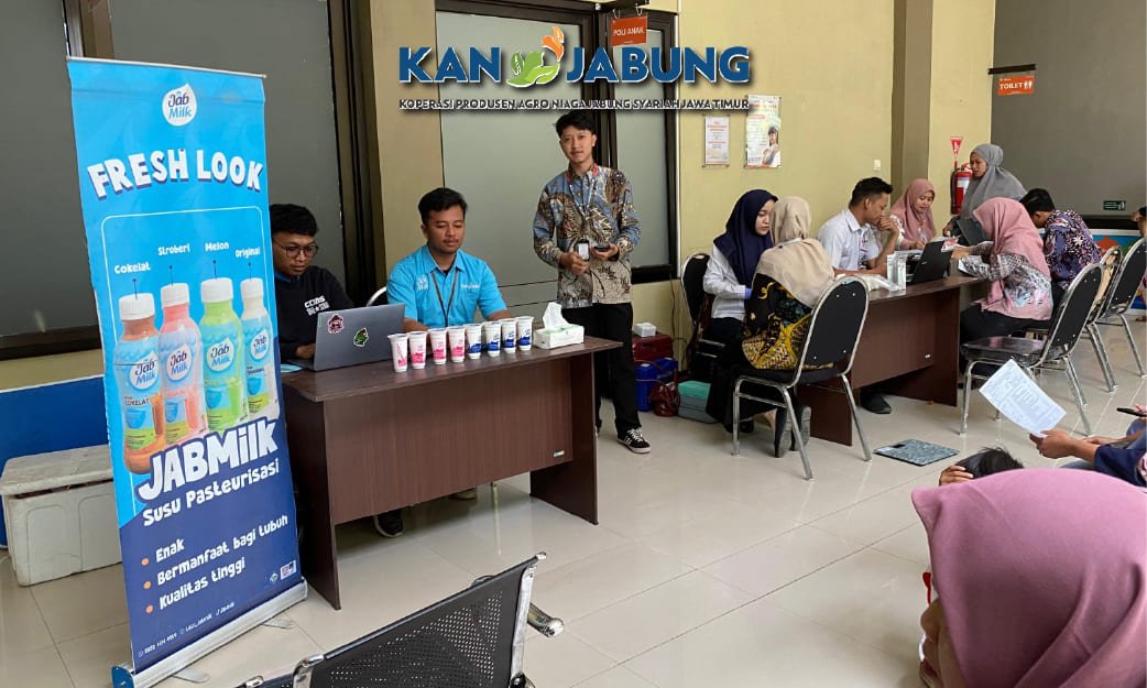 Sukses! Kolaborasi KAN Jabung dan RSU Wajak Husada Gelar Donor Darah Gratis dan Bagi-Bagi Susu Jab Milk