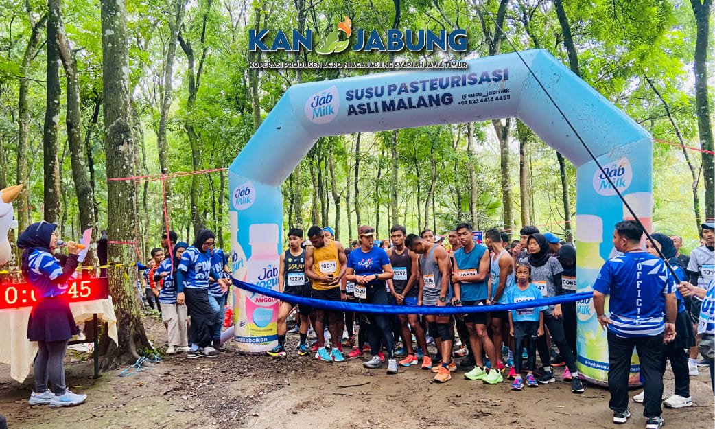 JABMilk Fun Trail Run 5K: Semangat Berlari Menjelajahi Keindahan Coban Jahe