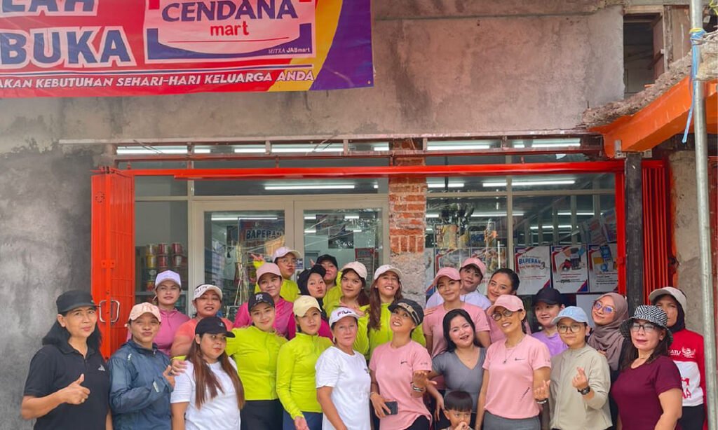Grand Opening Cendana Mart Sitiarjo, Meriah dengan Senam Sehat dan Voucher Belanja