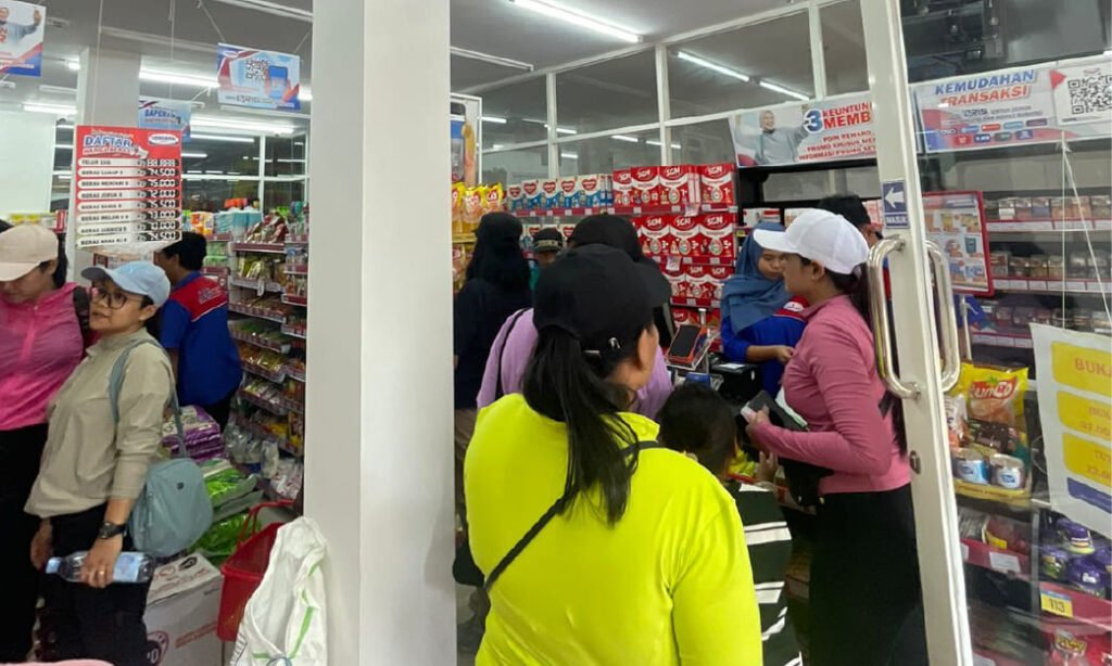 Grand Opening Cendana Mart Sitiarjo, Meriah dengan Senam Sehat dan Voucher Belanja