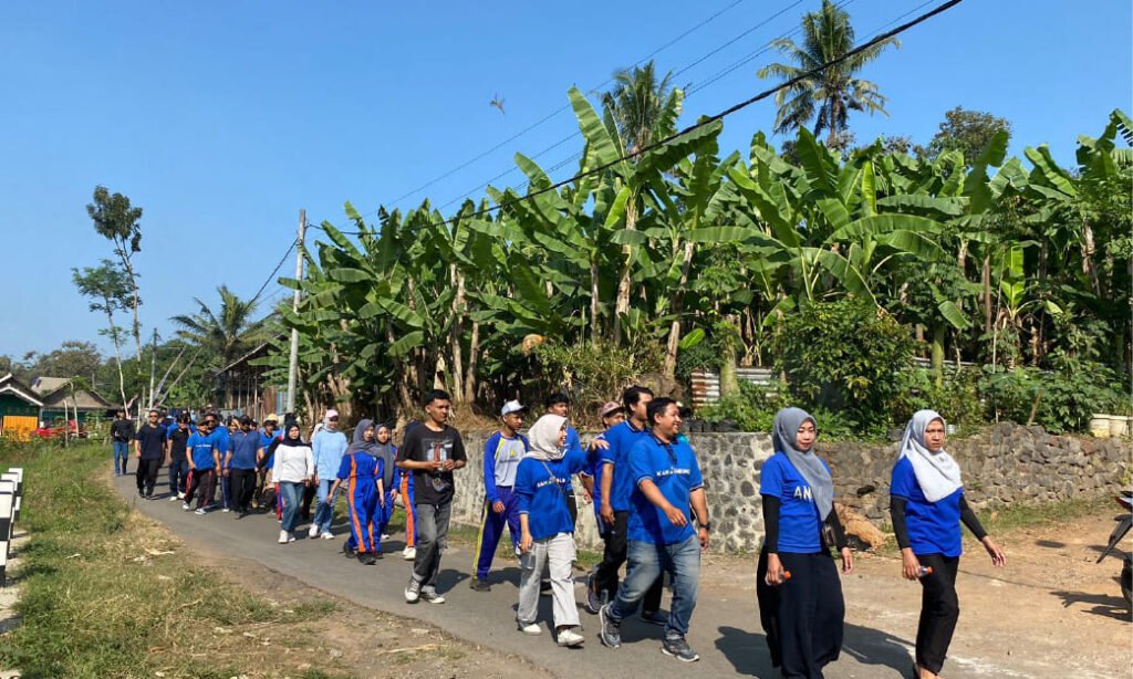 Fun Walk KAN Jabung 2025 Meriah, Rayakan HUT KAN Jabung ke-46 dan HUT RI ke-80