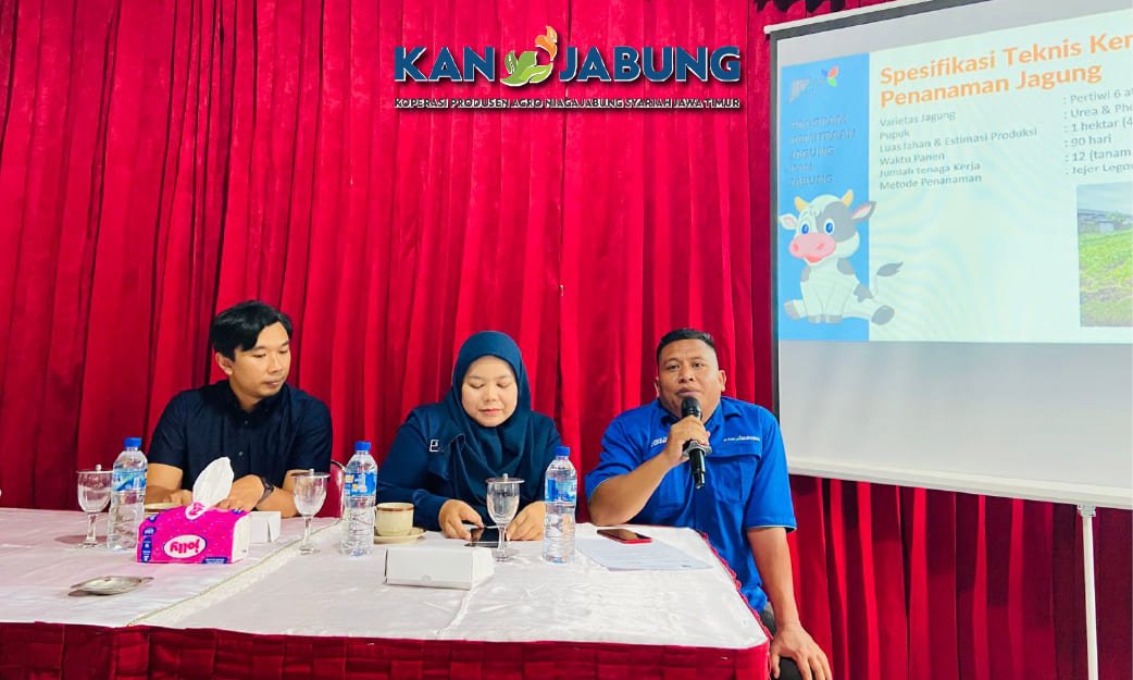 KAN Jabung Sosialisasikan Kemitraan Tebon Jagung Bersama Petani Binaan BPP Tumpang