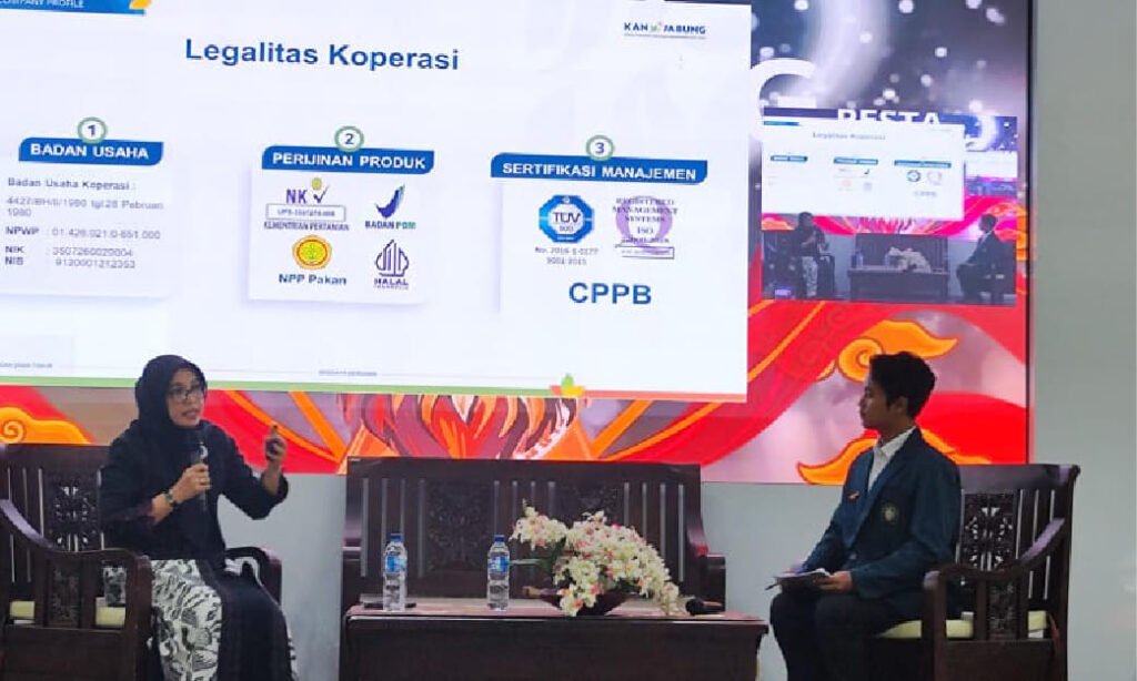 KAN Jabung Hadir Sebagai Narasumber pada Dies Natalis Fakultas Peternakan Universitas Brawijaya
