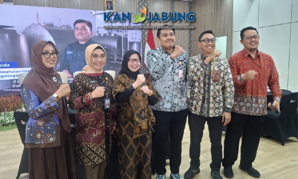 KAN Jabung Hadiri Agenda On-Boarding Data Digitalisasi Ekosistem Sapi Perah Bersama OJK dan ILO