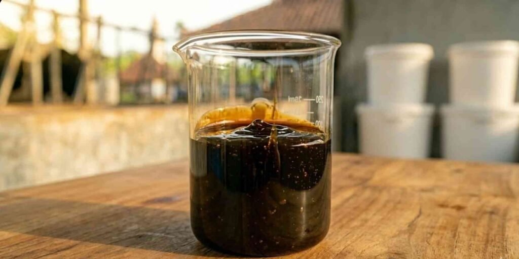 tetes tebu molase cairan coklat kental limbah gula tebu untuk pakan ternak