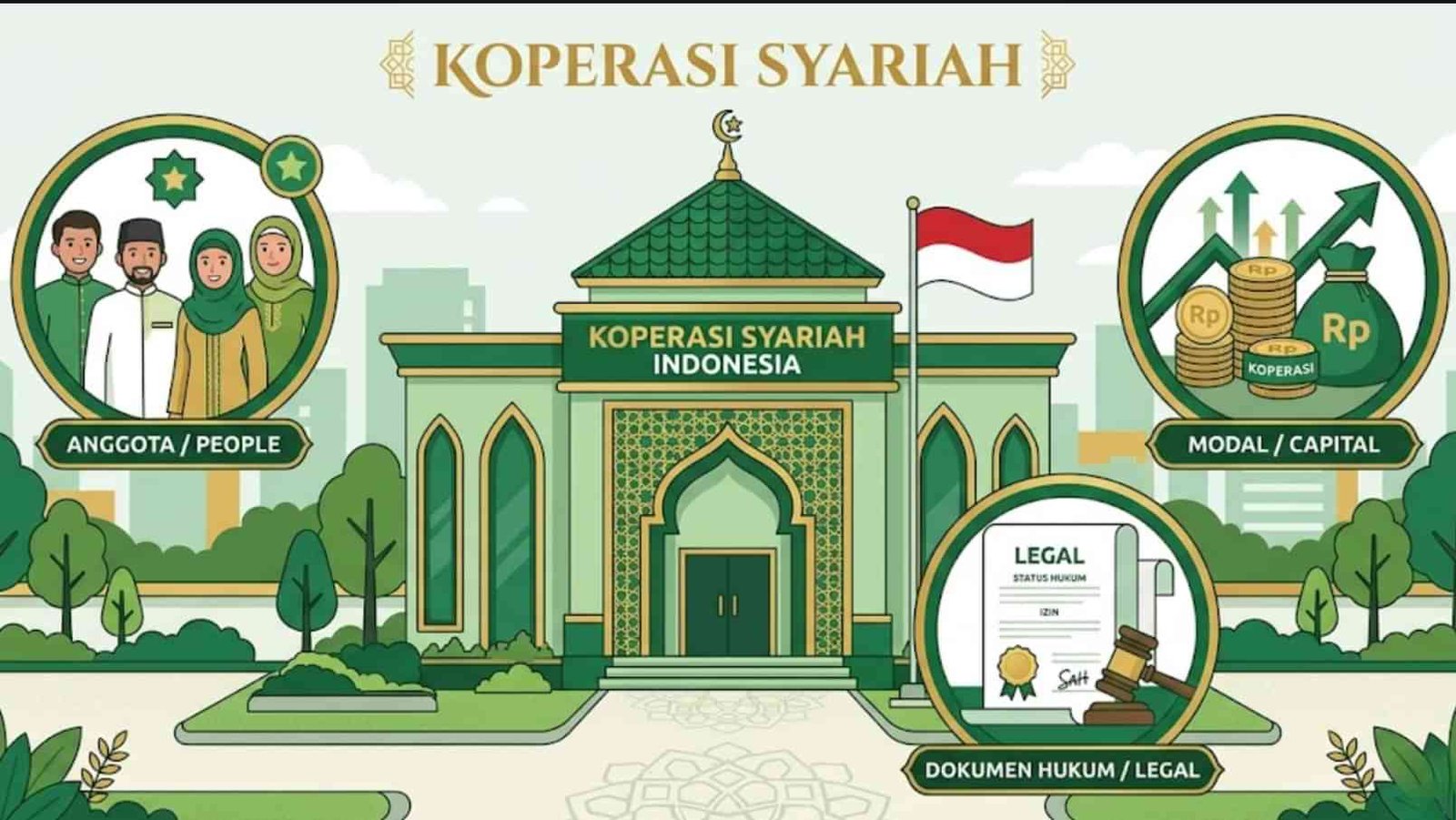 syarat koperasi syariah modal anggota dan prosedur pendirian KSPPS resmi