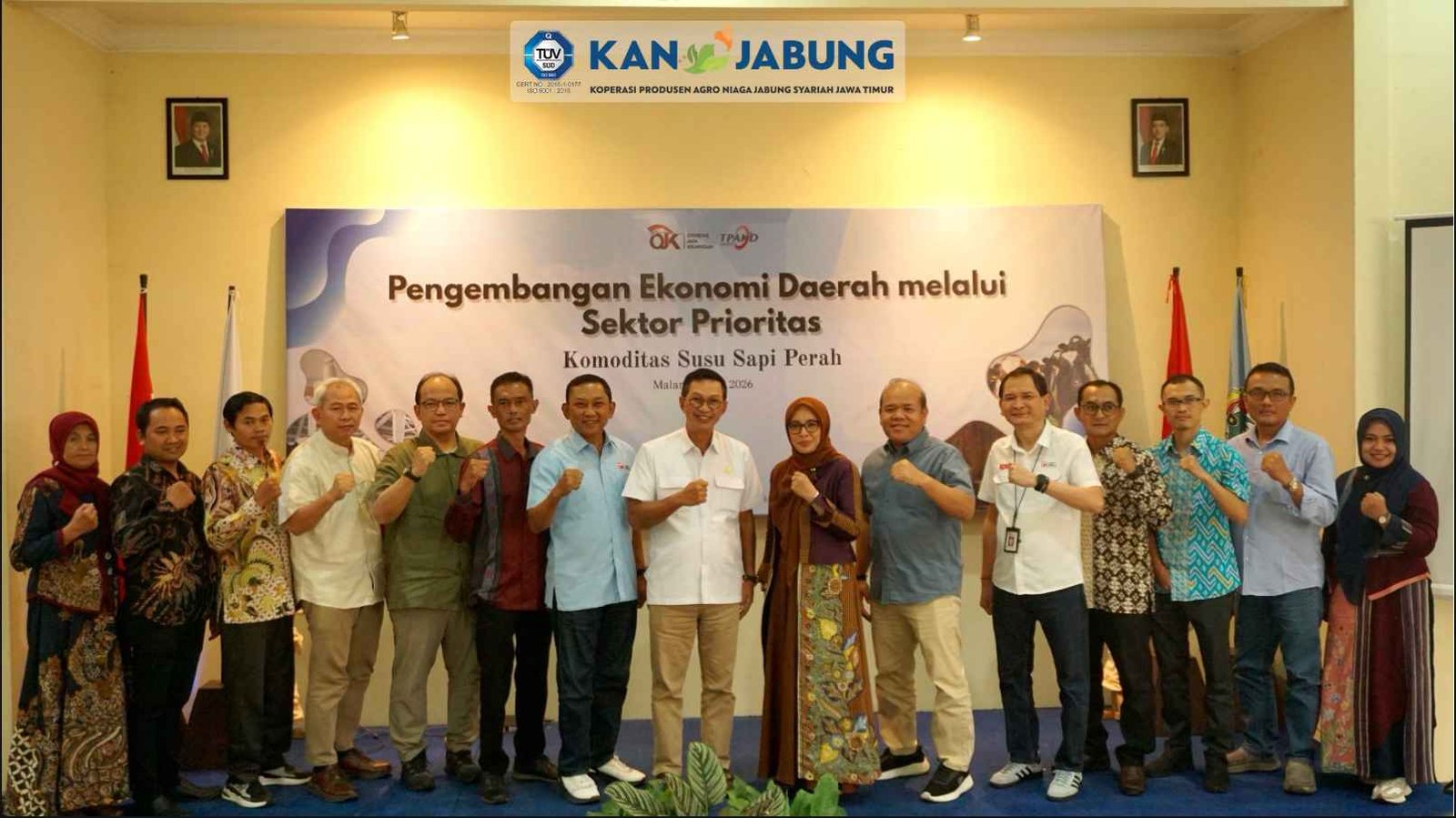 Dewan Komisaris OJK mengunjungi KAN Jabung dalam agenda Pengembangan Ekonomi Daerah 1 Mei 2026