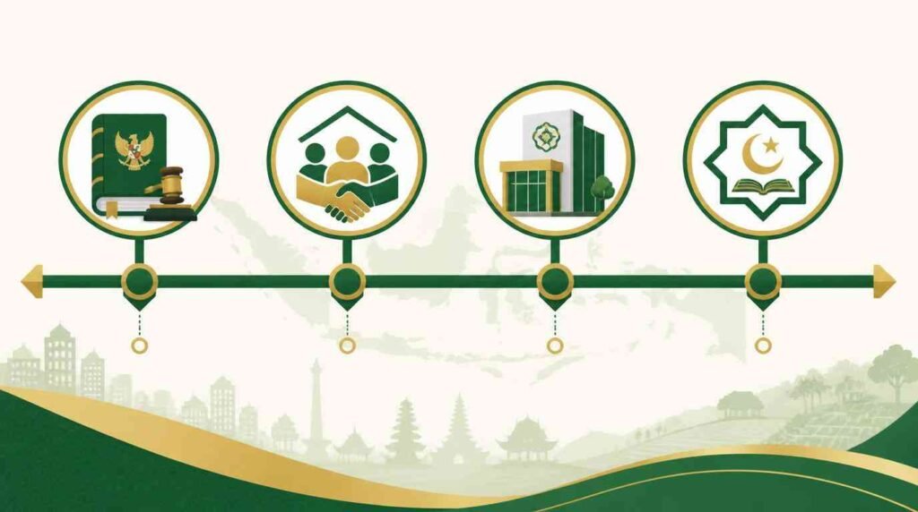 perjalanan regulasi koperasi syariah Indonesia dari KJKS menjadi KSPPS Permenkop