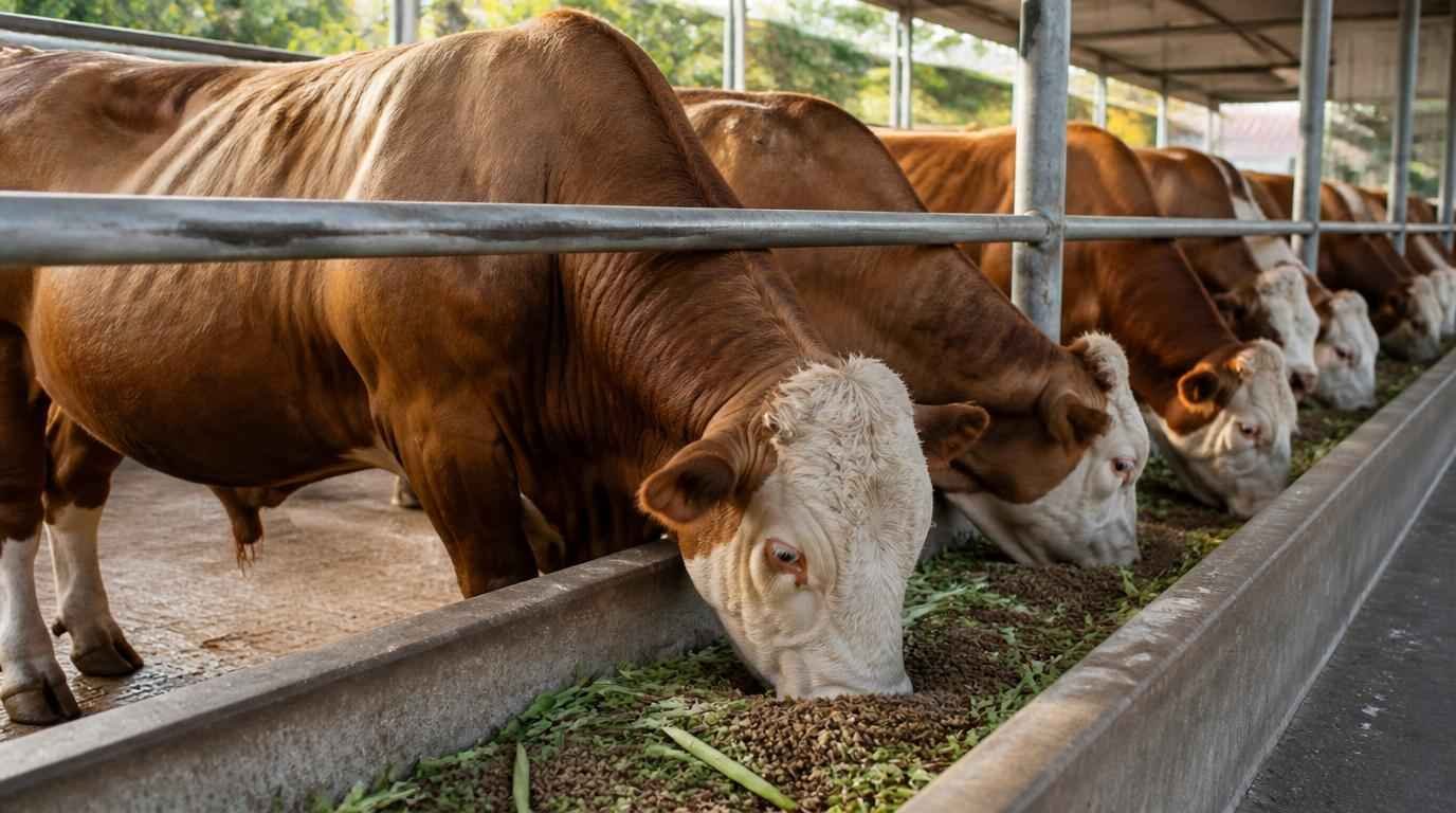 pakan penggemukan sapi qurban strategi bobot maksimal konsentrat JabFeed KAN Jabung