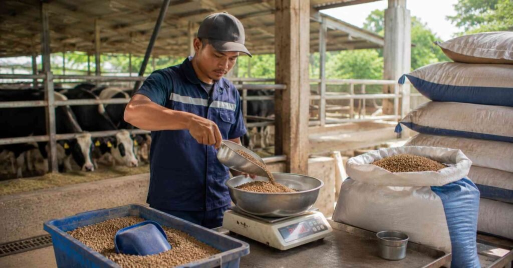 dosis konsentrat sapi perah berdasarkan fase produksi laktasi