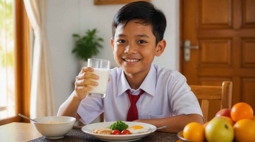manfaat susu untuk anak usia sekolah kalsium dan protein untuk tumbuh kembang