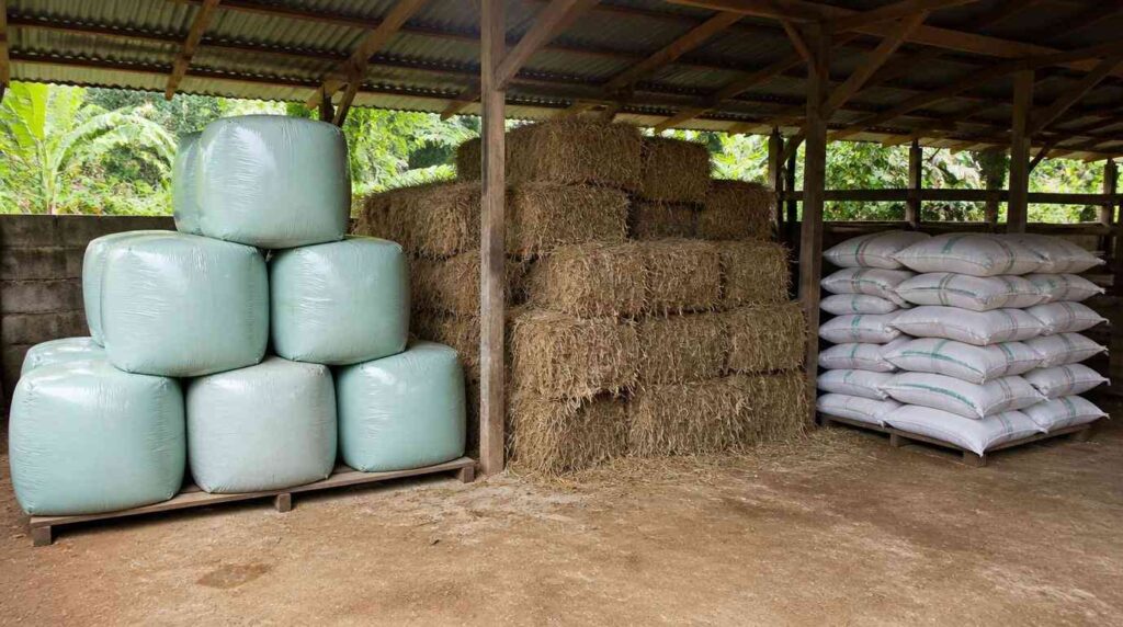 strategi cadangan pakan musim kemarau silase hay dan konsentrat sapi perah