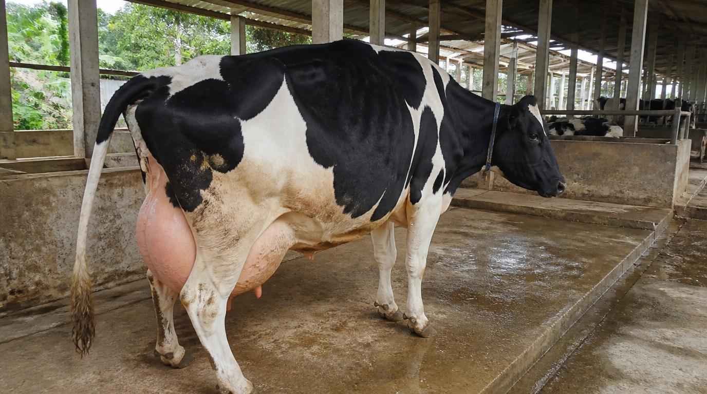 tanda sapi mau melahirkan ambing membesar dan sapi tampak gelisah