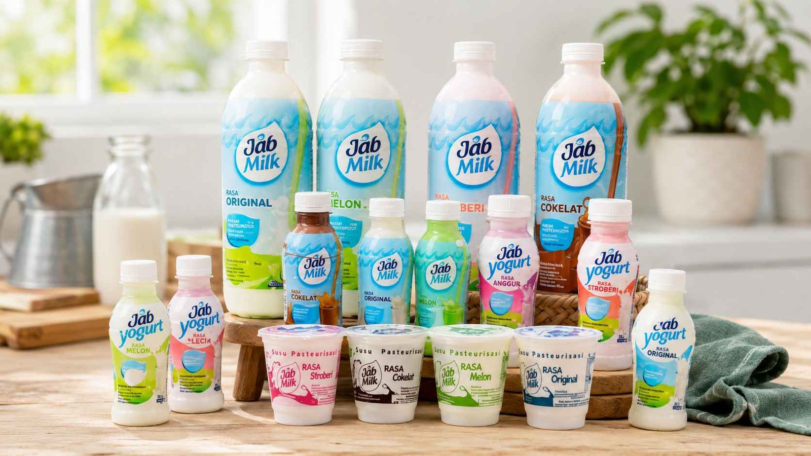 jabmilk susu pasteurisasi segar KAN Jabung bersertifikat BPOM dan Halal