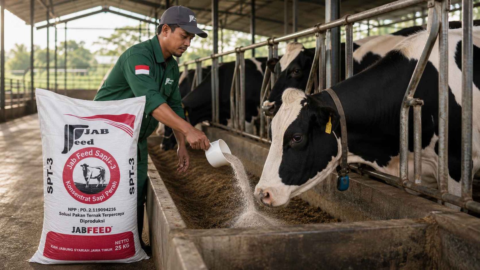 takaran pemberian mineral pada sapi perah yang tepat per fase produksi
