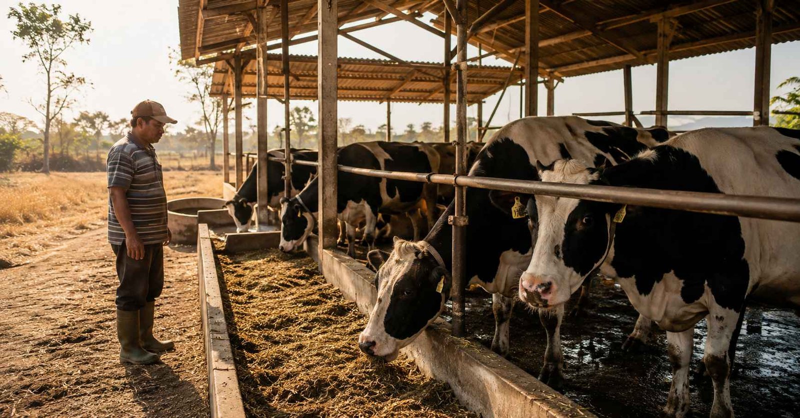 cara menjaga produksi susu sapi saat kemarau