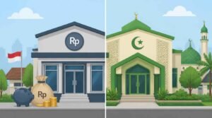 Ilustrasi pertanyaan hukum Islam tentang bekerja di koperasi simpan pinjam konvensional berbasis riba
