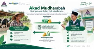 akad mudharabah koperasi syariah cara kerja bagi hasil antara anggota dan koperasi
