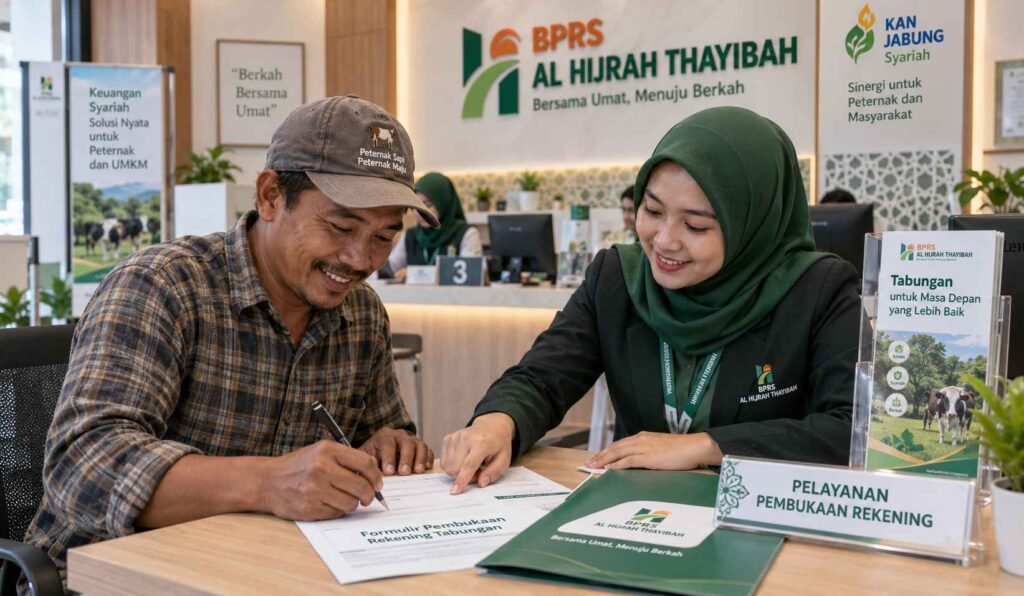 cara buka rekening BPRS Al Hijrah Thayibah tabungan syariah prosedur dan syarat