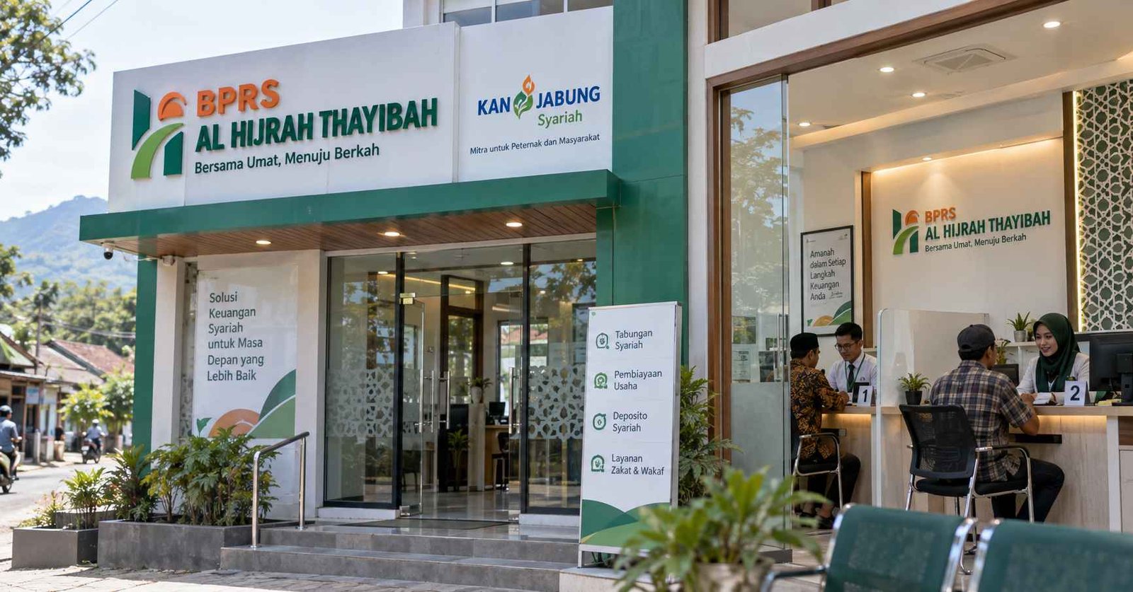 BPRS Al Hijrah Thayibah bank syariah anak perusahaan KAN Jabung berizin OJK