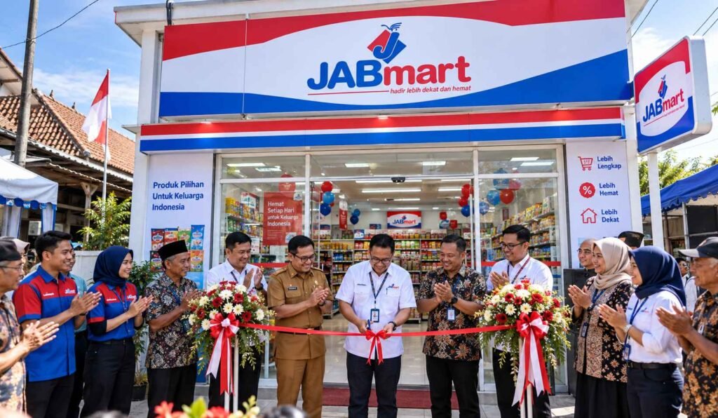 Grand opening gerai JABmart mitra koperasi desa
