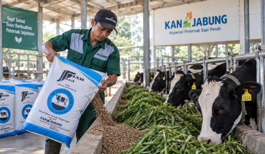 manajemen pakan sapi perah pemula konsentrat dan hijauan kombinasi optimal